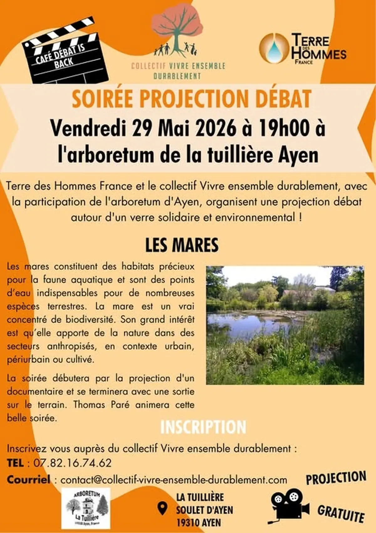 Projection débat sur Gonflement des terres et changements climatiques