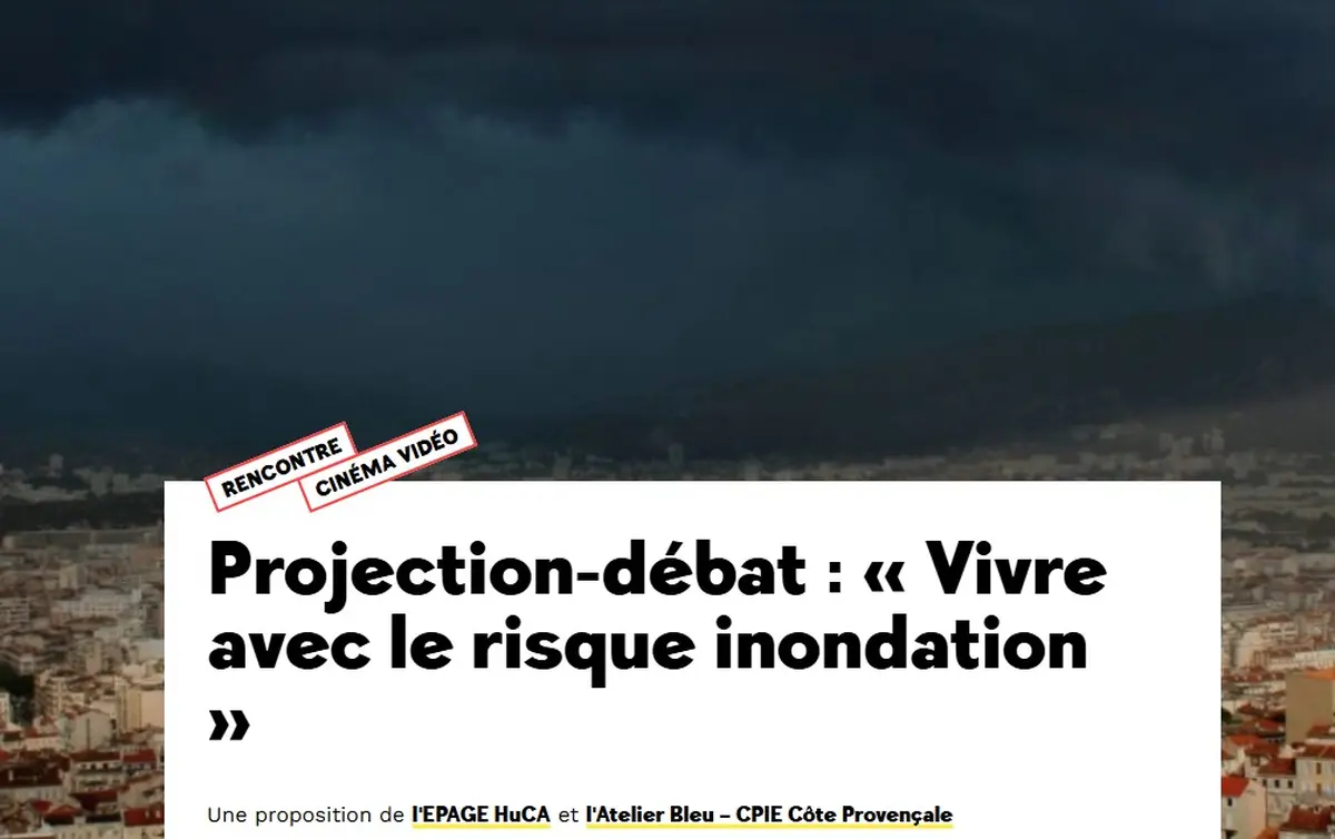 Projection-débat : « Vivre avec le risque inondation » 