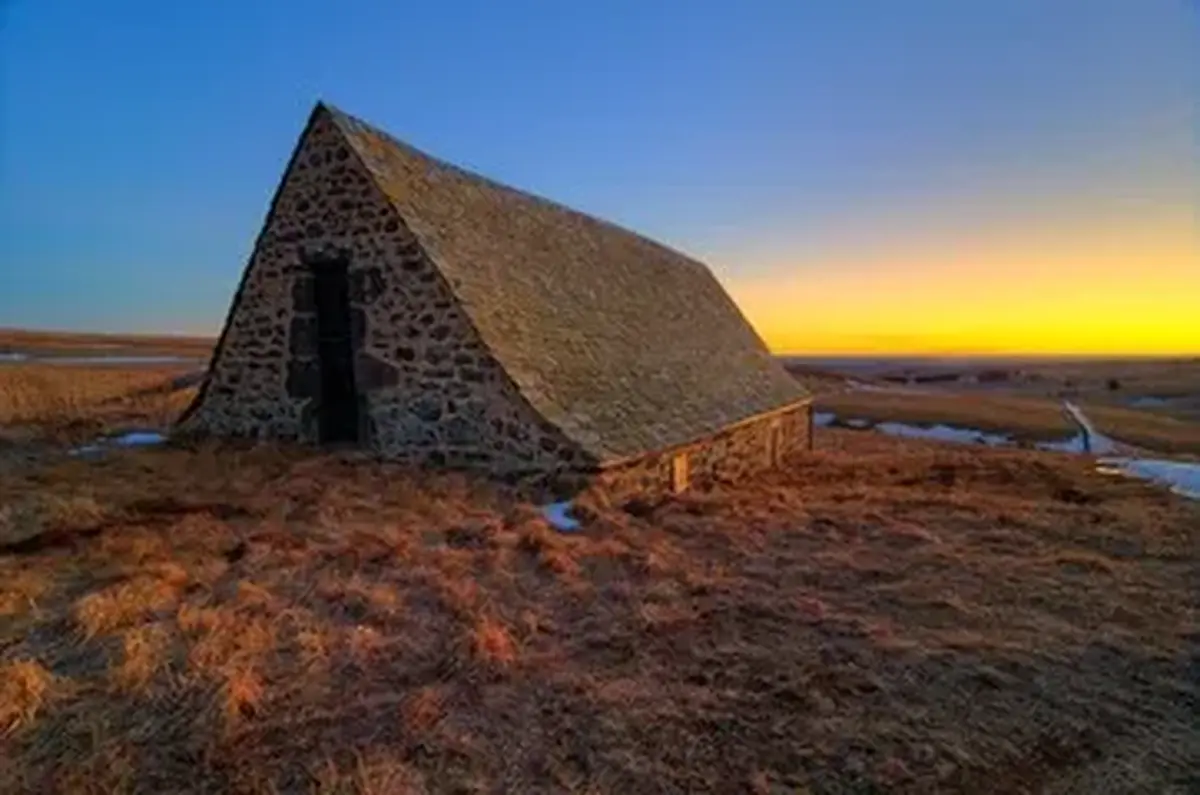 Projection diaporama retour au buron