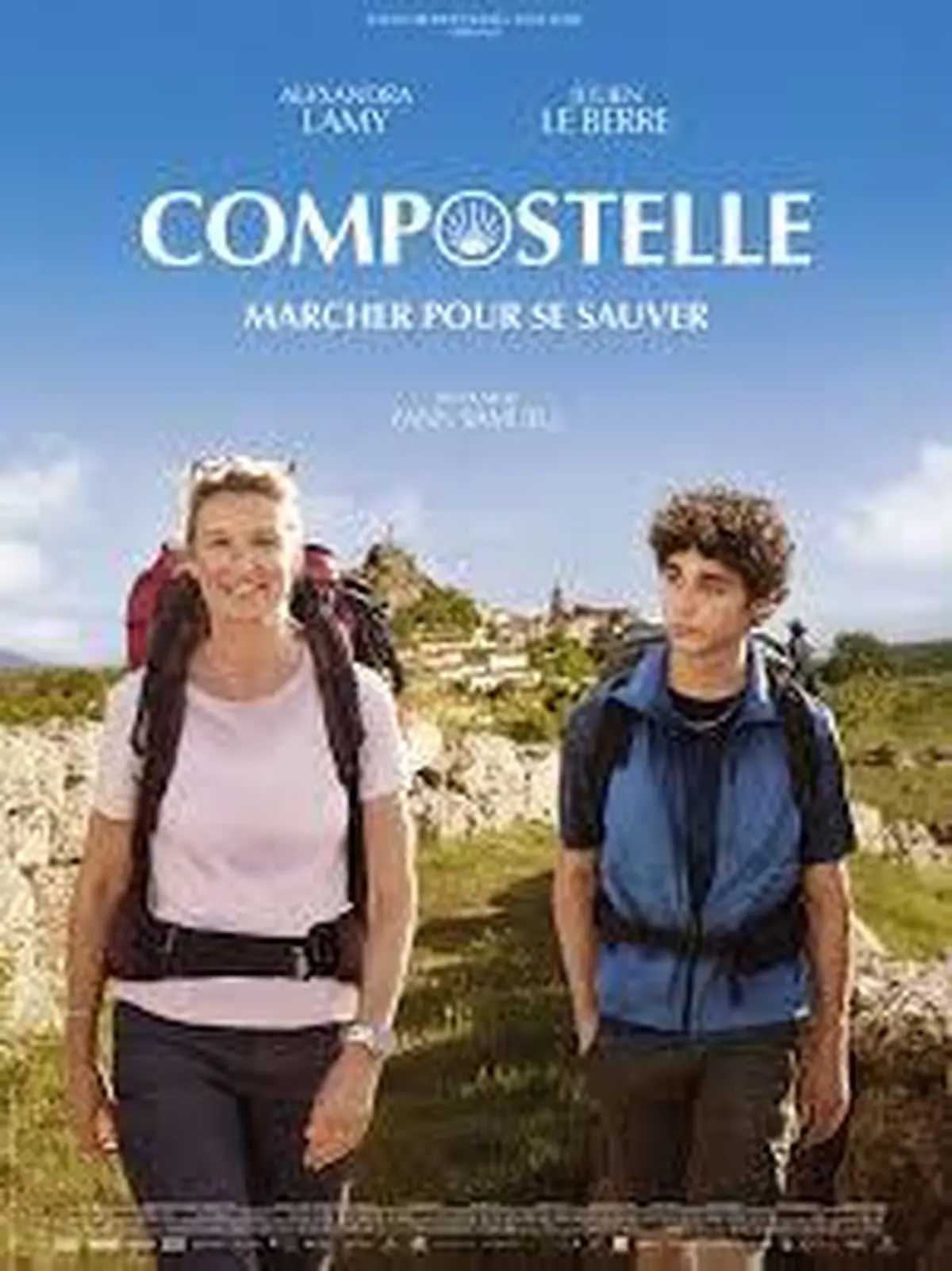 Projection Dieuze - Compostelle