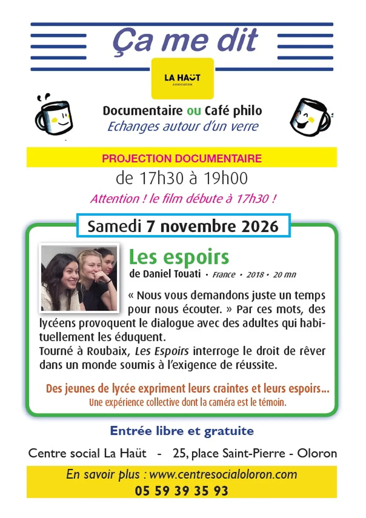 Projection documentaire