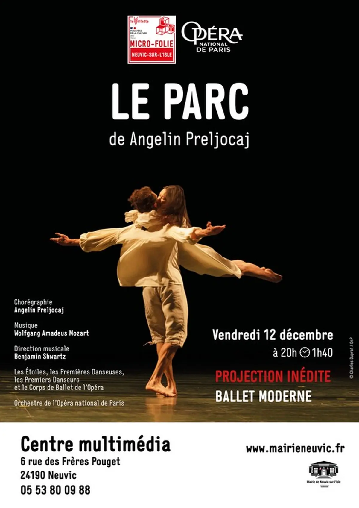 Projection du Ballet Le Parc