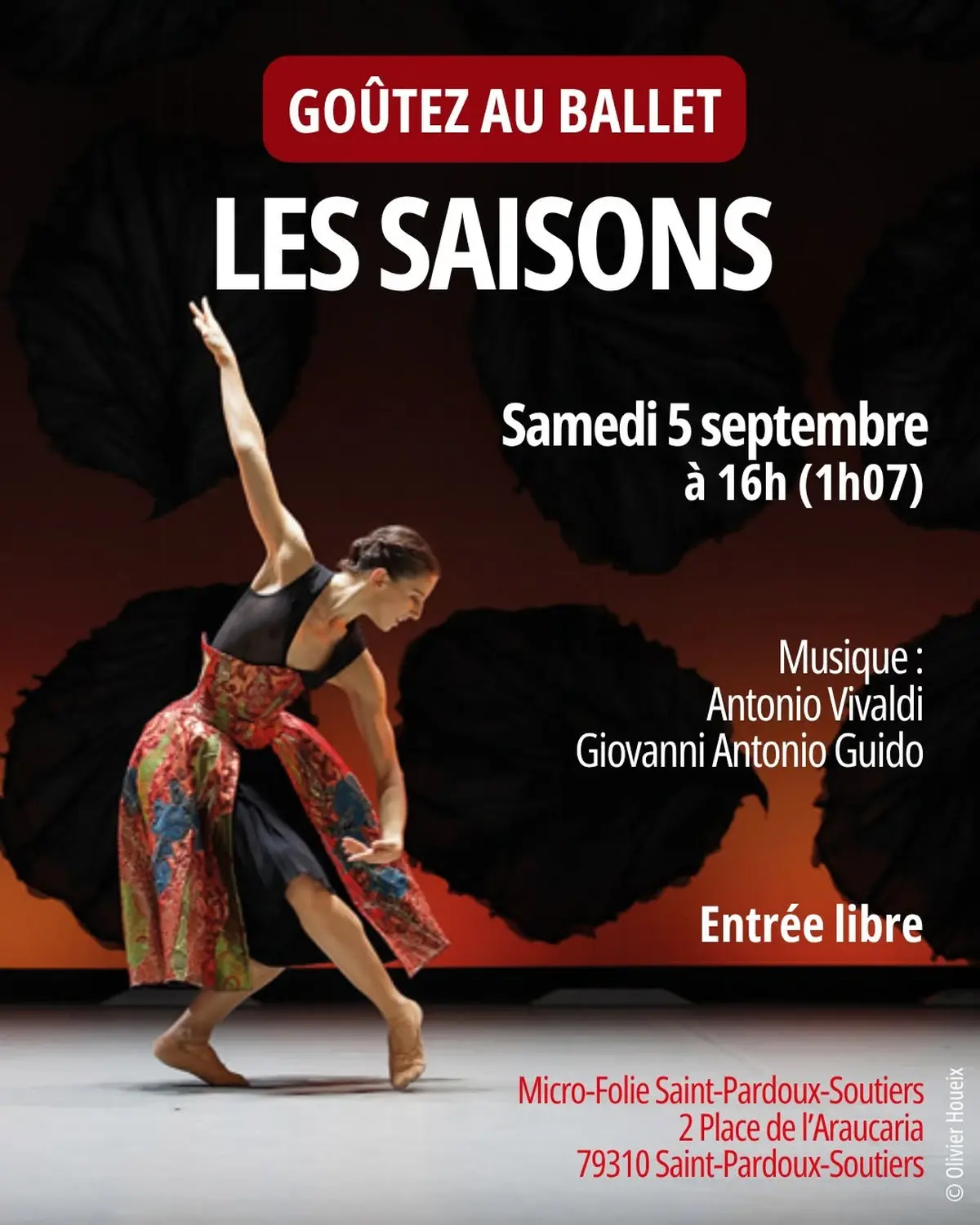 Projection du ballet Les Saisons