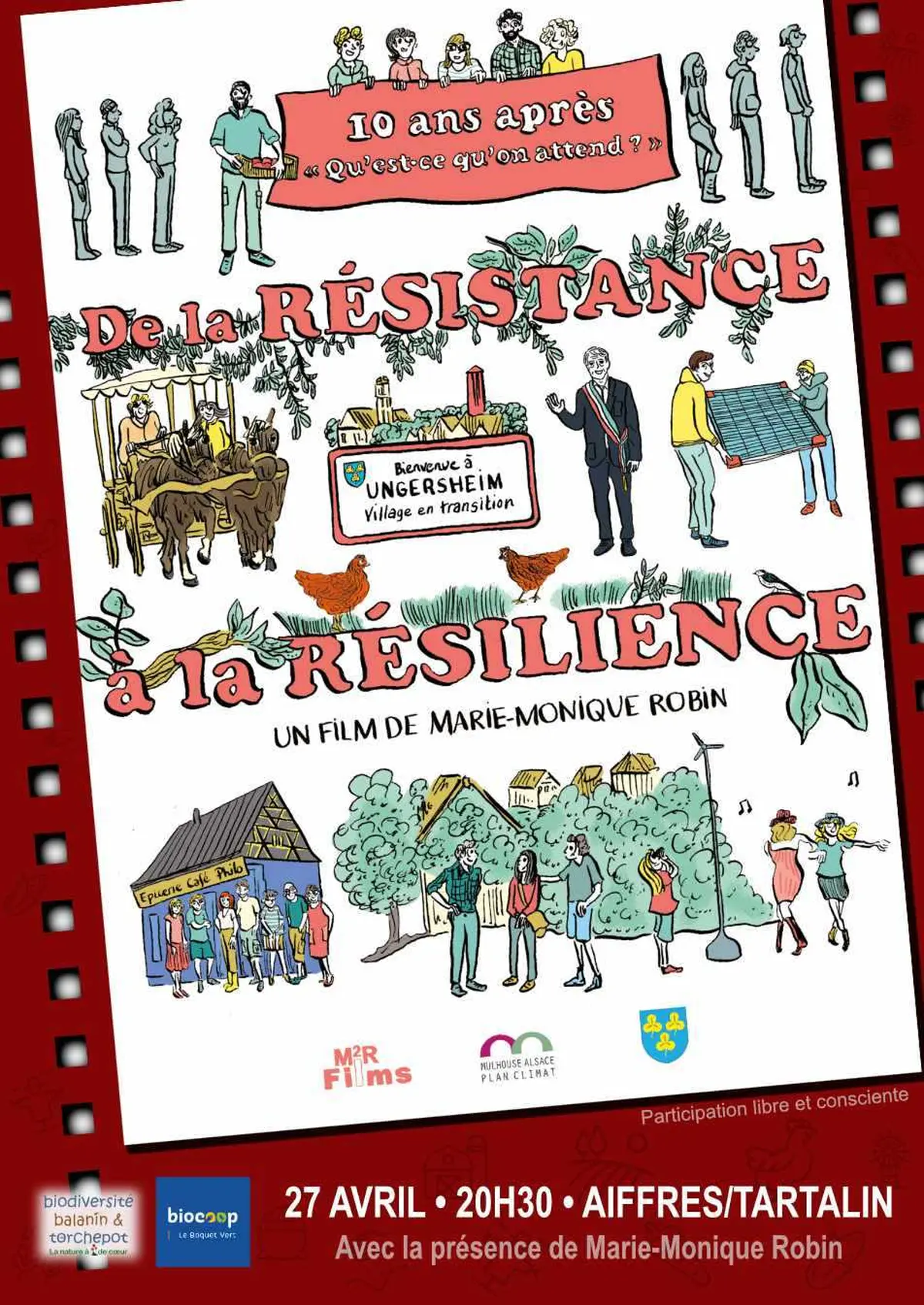 Projection du dernier film de Marie-Monique Robin à Aiffres