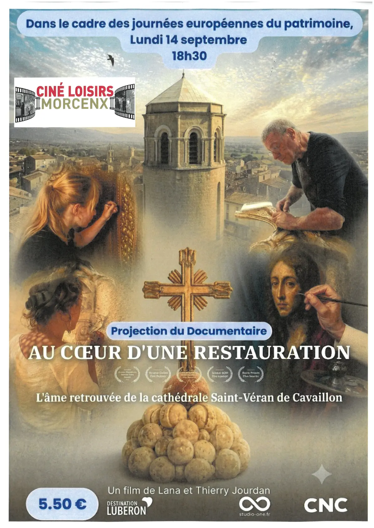 Projection du documentaire Au coeur d'une restauration