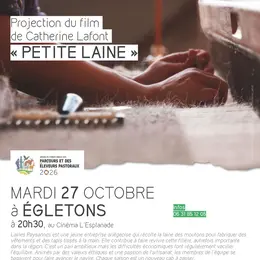 Projection du film de Catherine Lafont  « Petite Laine »