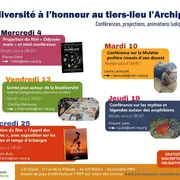 Projection du film l'Appel des libellules, avec exposition sur les libellules et temps d'échanges