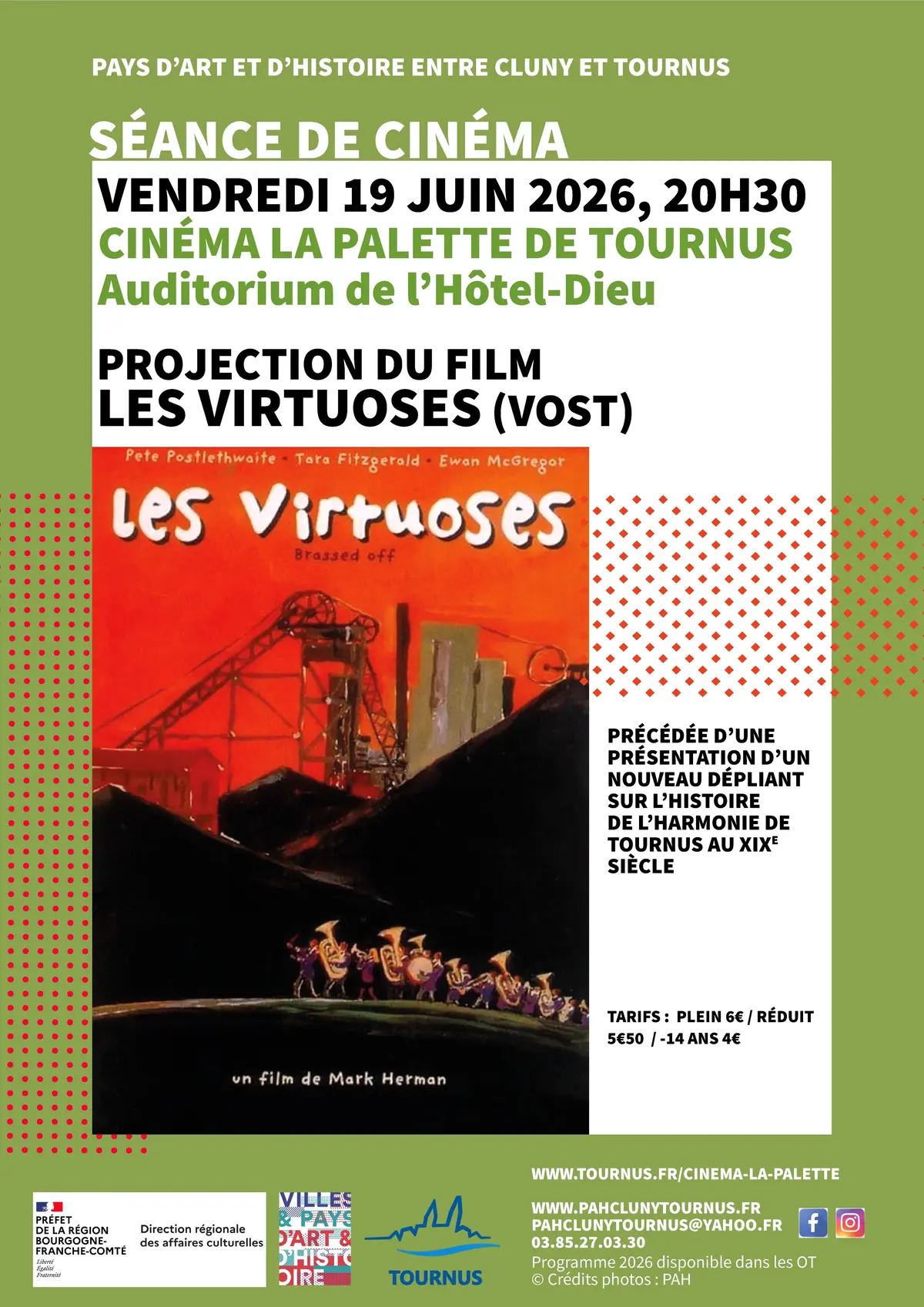 Projection du film Les Virtuoses