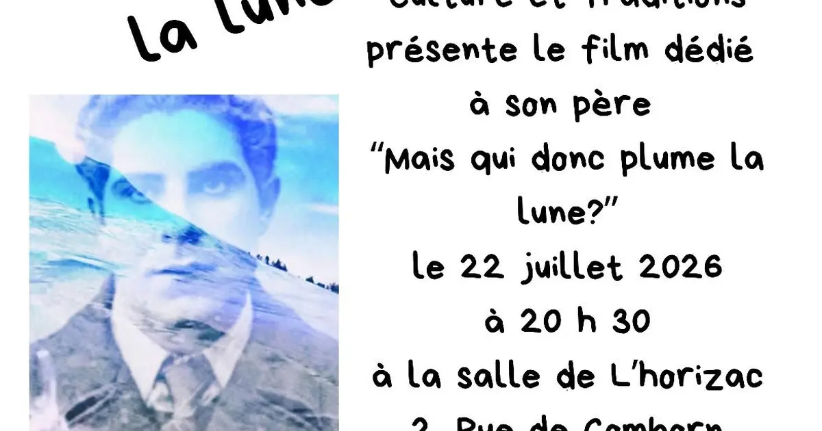 Projection du film "Mais qui donc plume la lune ?"