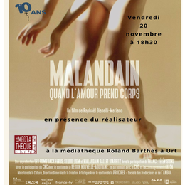 Projection du film : « Malandain, quand l'amour prend corps »