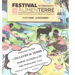 Projection du film Pilleurs de terre