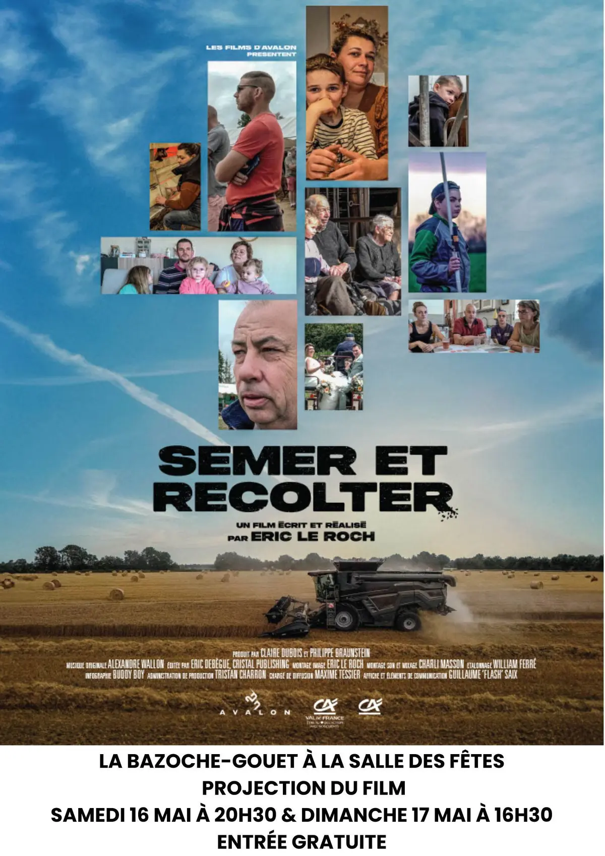 Projection du film Semer et Récolter