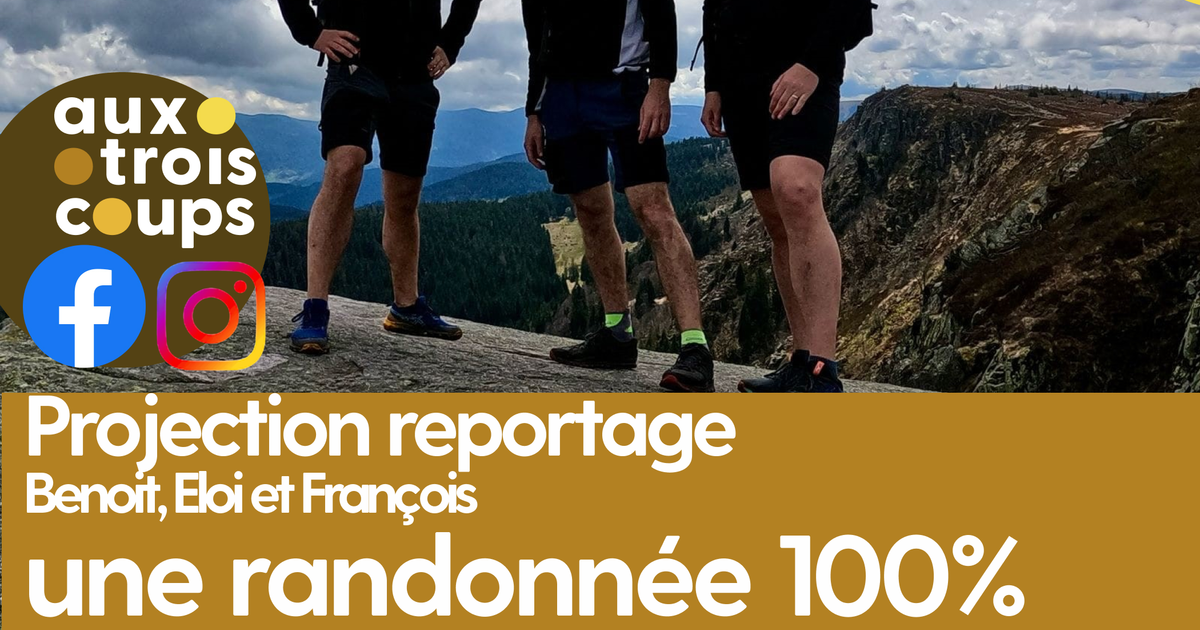 Projection du reportage : une randonnée 100% déconnectée