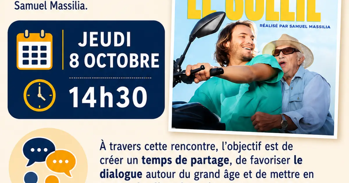 Projection et débat à la maison de retraite Le Félibrige