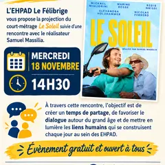 Projection et débat à la maison de retraite Le Félibrige