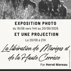 Projection La Libération de Marèges et de la Haute-Corrèze