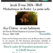 Projection: Le chêne et ses habitants