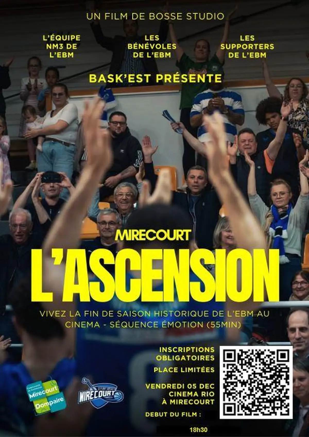 Projection - Mirecourt l'ascension (avant première)