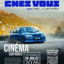 Projection : On Ira Rouler Chez Vous Étape 1 : Le Nord Aveyron au CGR de RODEZ !