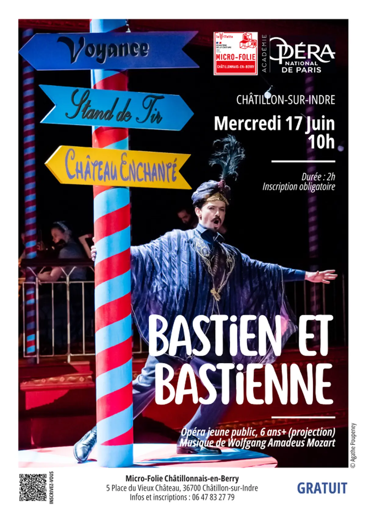 Projection opéra : Bastien et Bastienne