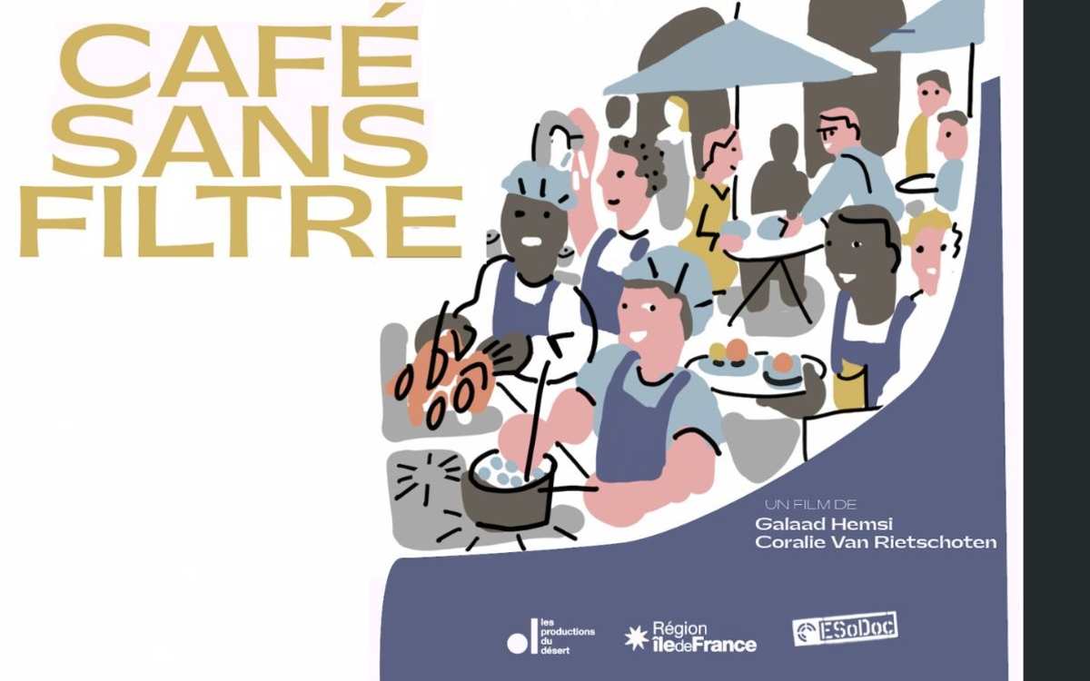 Affiche du film documentaire Café sans filtre