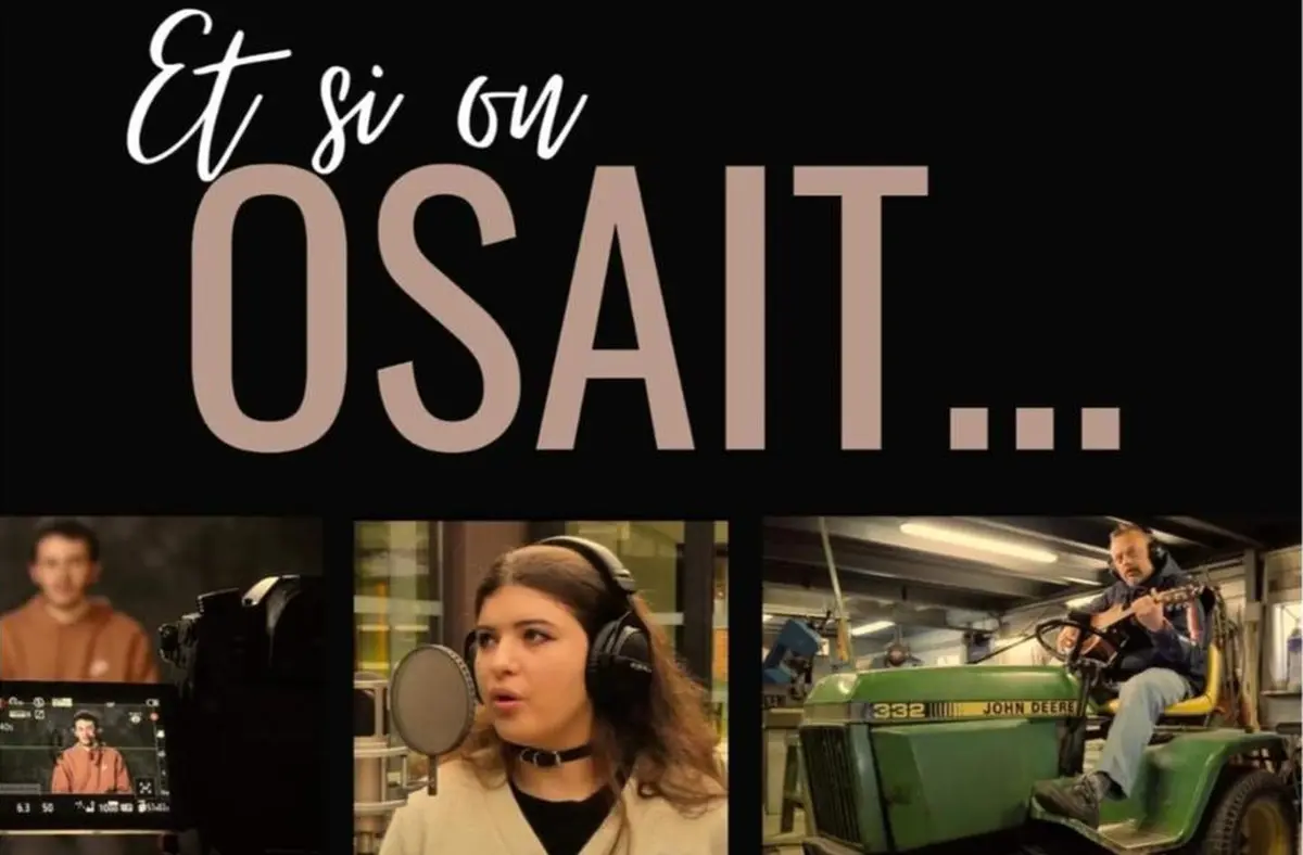 Projection, rencontre Et si on osait, à la Micro-Folie