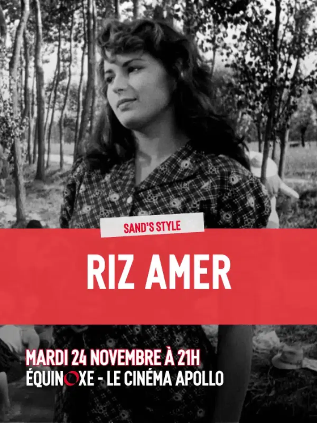 Projection : Riz Amer