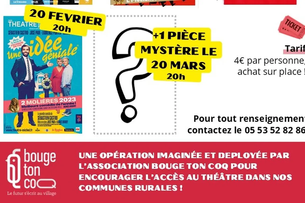 Projection théatrale