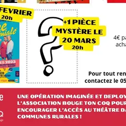 Projection théatrale