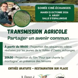 Projection : Transmission agricole - partager un avenir commun