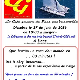 Projection Un tour du monde en bateau
