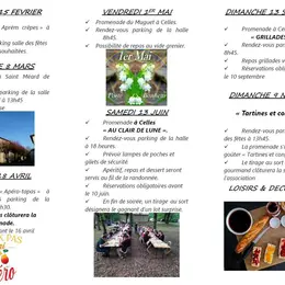 Promenade & repas grillades