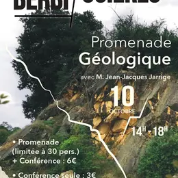 Promenade géologique à  la faille de Berbiguiéres avez Jean-Jacques Jarrige
