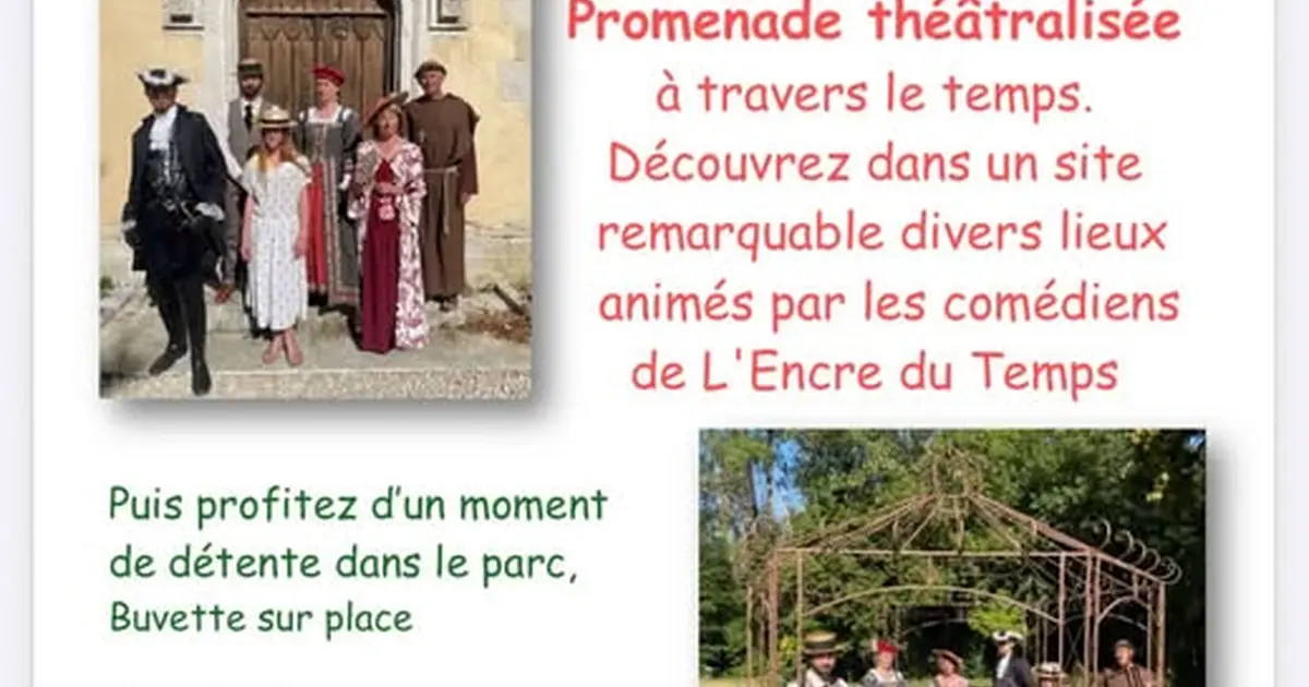 Promenade théâtralisée à travers le temps