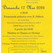 Promenade, théâtre et chants Occitan à Saux