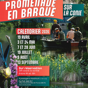 Promenades en barque sur la Conie