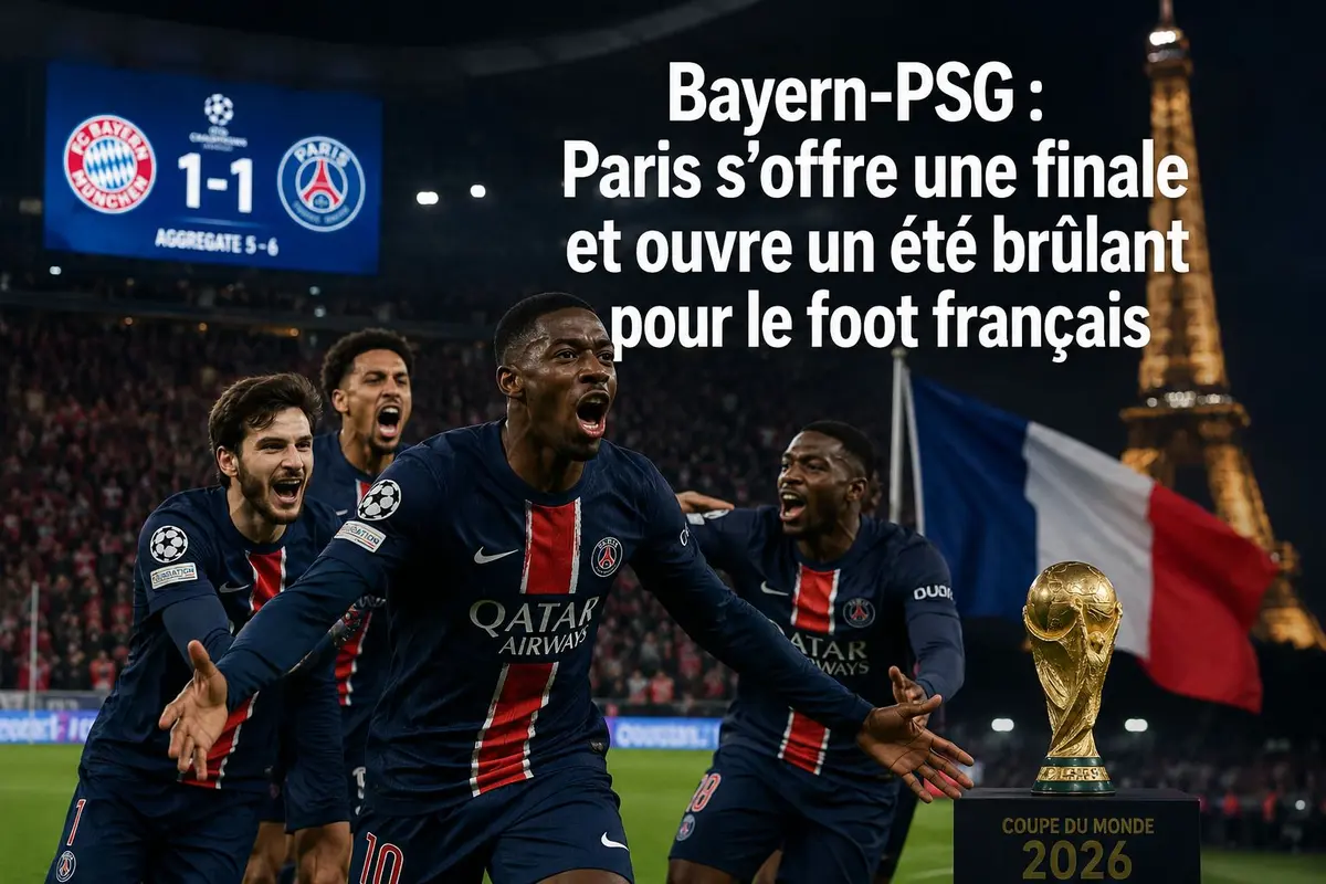 PSG en finale de Ligue des champions : une qualification qui dépasse le simple cadre du football