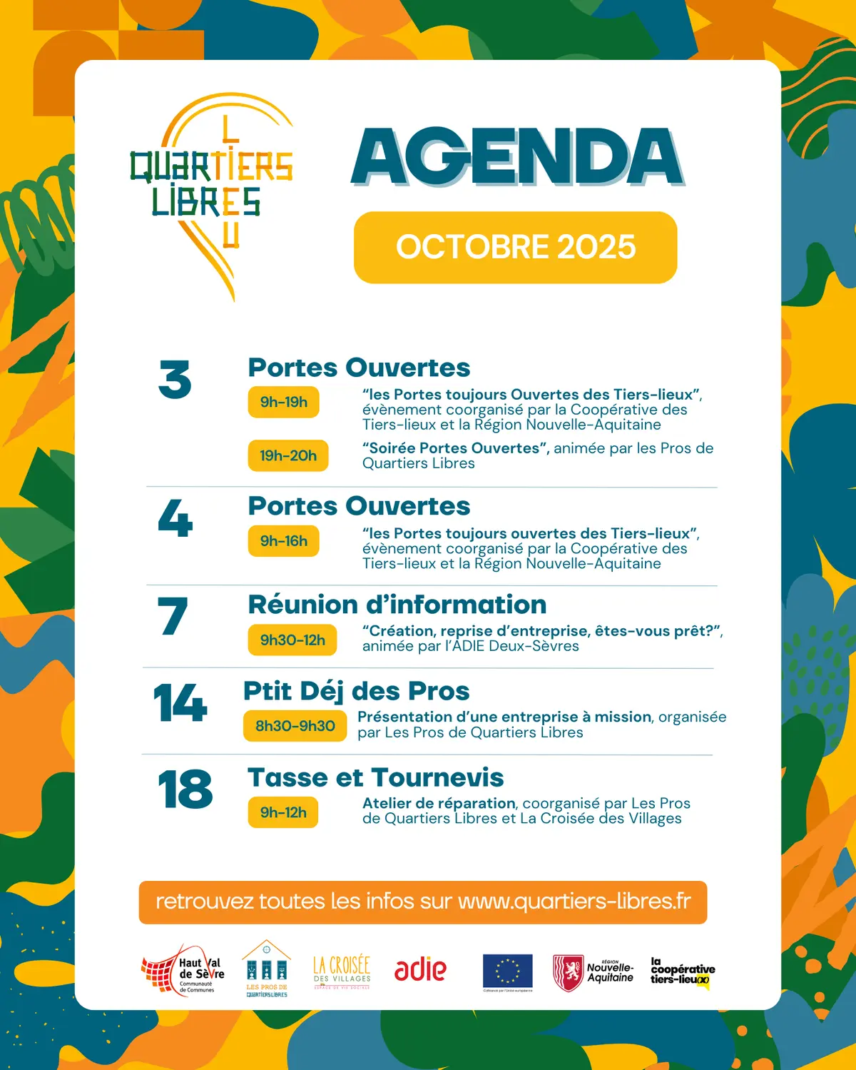 Ptit dèj des Pros - Quartiers Libres