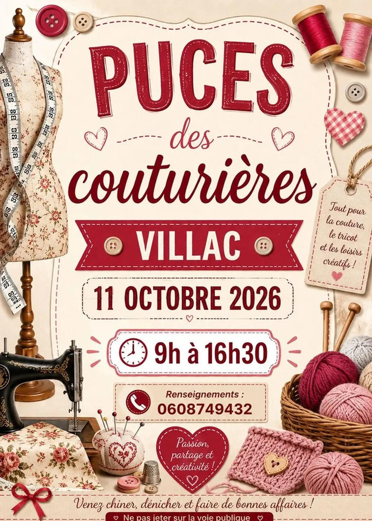 Puces des couturières