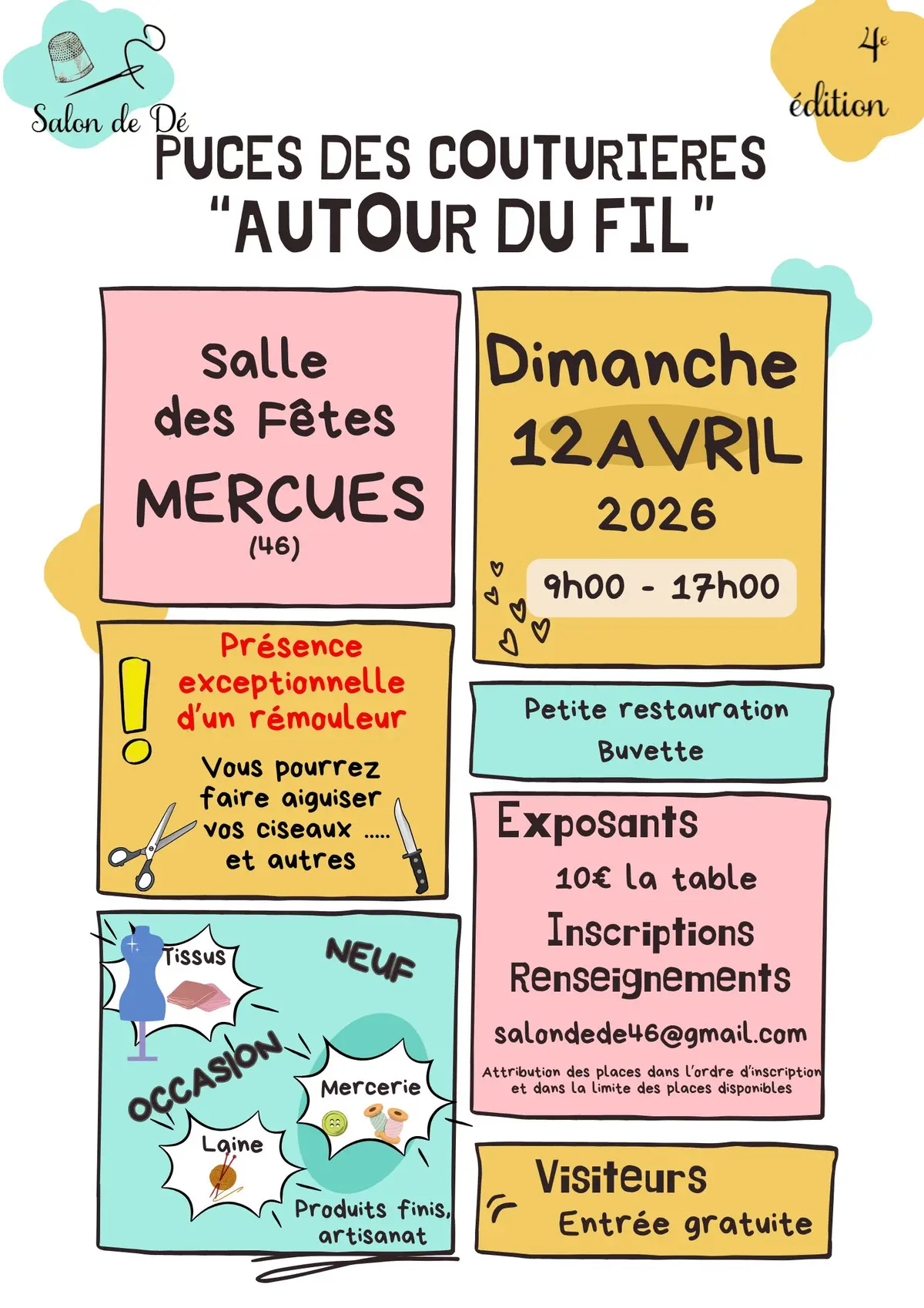 Puces des couturières Autour du Fil