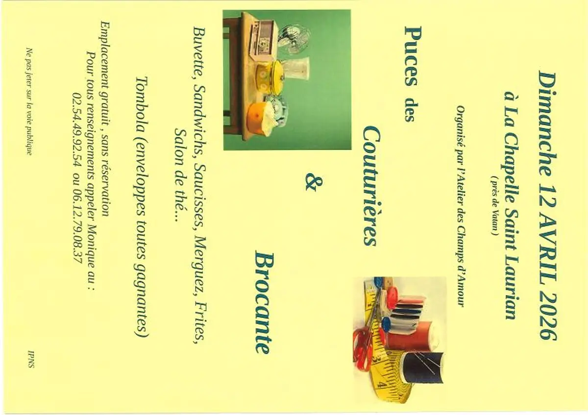 Puces des couturières et brocante