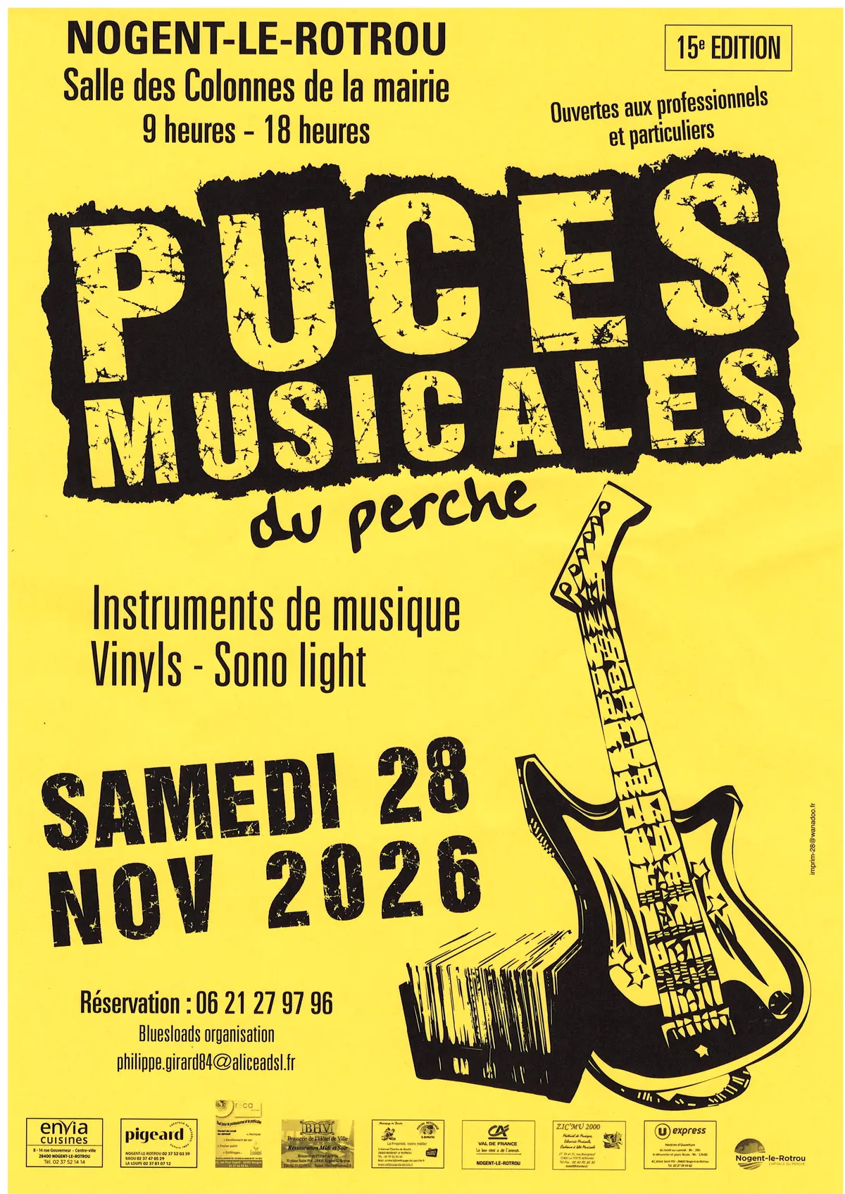 Puces musicales du Perche - 15e édition