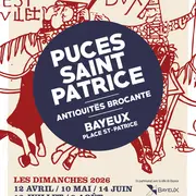 Puces Saint Patrice : Marché aux puces de Bayeux