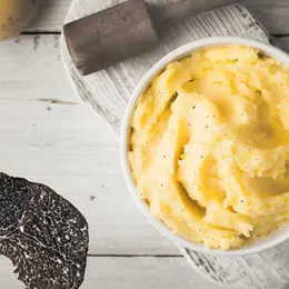 Purée de pommes de terre à la truffe d'Alsace