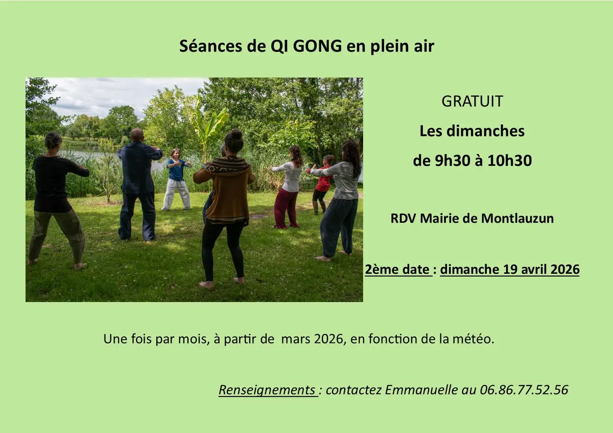 Qi gong en plein air