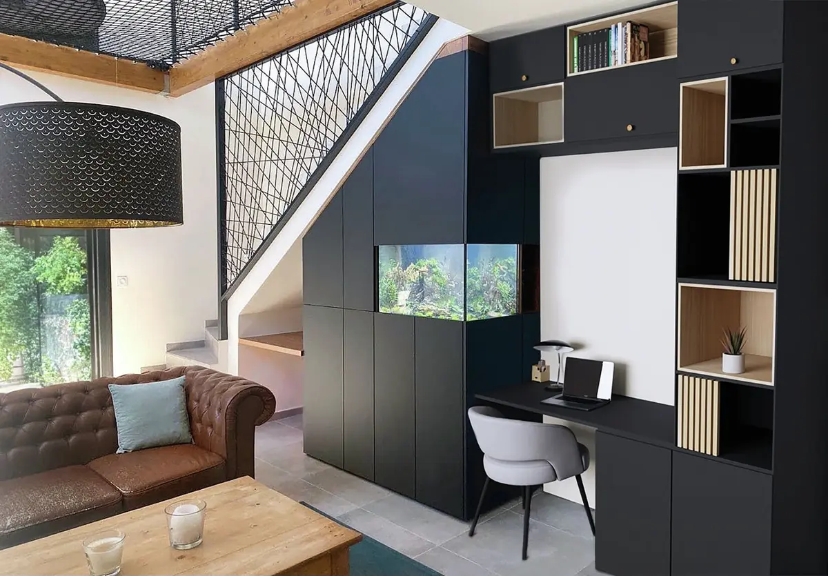 À Wittenheim, Quadro conçoit des meubles sur-mesure pour tous les intérieurs