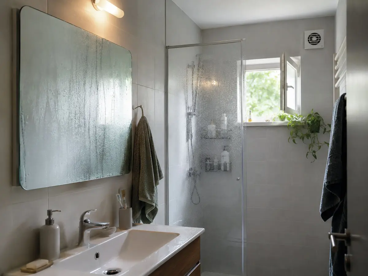 Buée et humidité signalent souvent une ventilation insuffisante