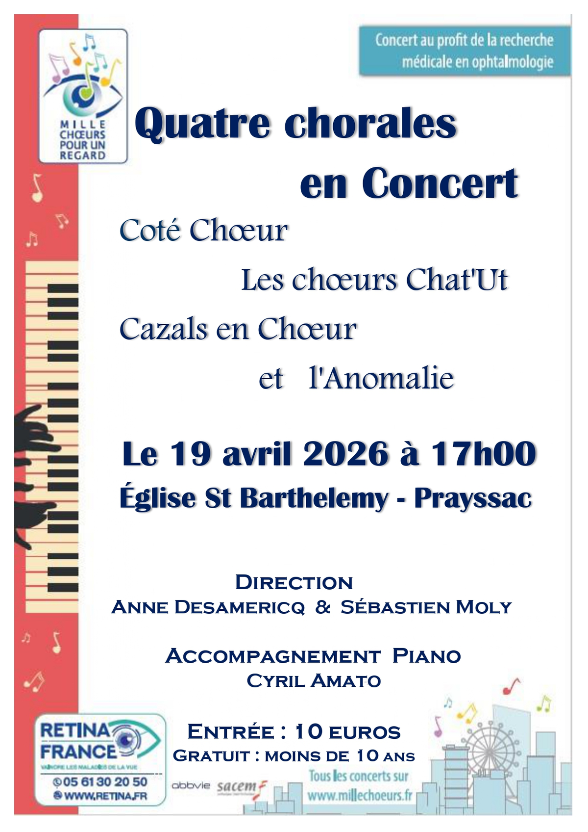 Quatre chorales en concert