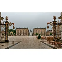Nancy / Place Stanislas sous la pluie DR
