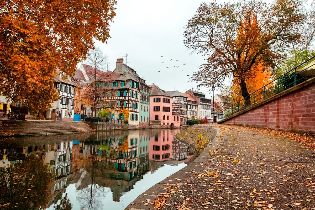 Les belles couleurs de Strasbourg en automne